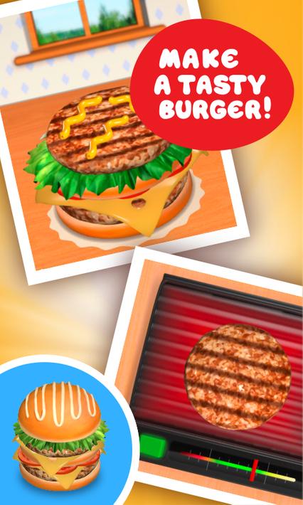Burger Deluxe - Cooking Games Apk Mod Unlimited