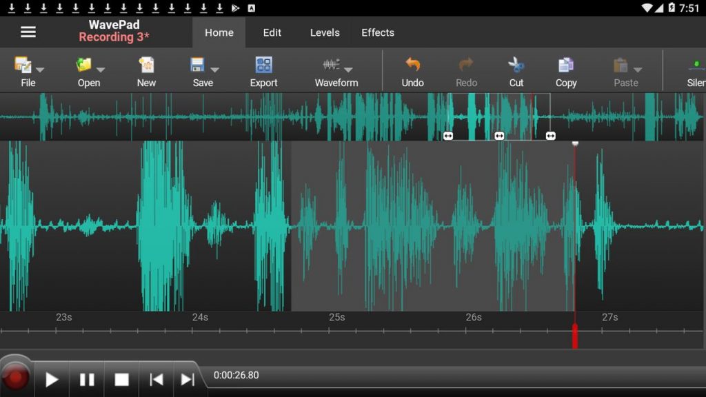 WavePad Audio Editor Free Apk Mod