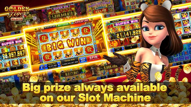 Golden Tiger Slots - Online Casino Game Apk Mod