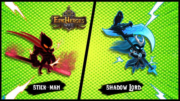 Epic Heroes War Shadow Lord Stickman Apk Mod
