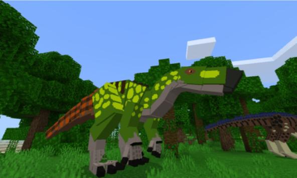 Prehistoric Evolved Dinosaur Craft Mod for MCPE Mod