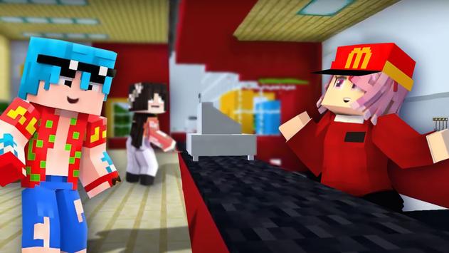 Fast Food Restaurant Mod for Minecraft Unlocked