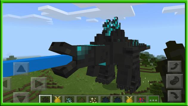 Mod Godzilla Minecraft Apk