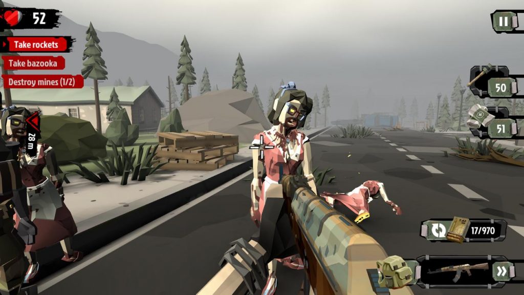 The Walking Zombie 2 Zombie shooter Mod