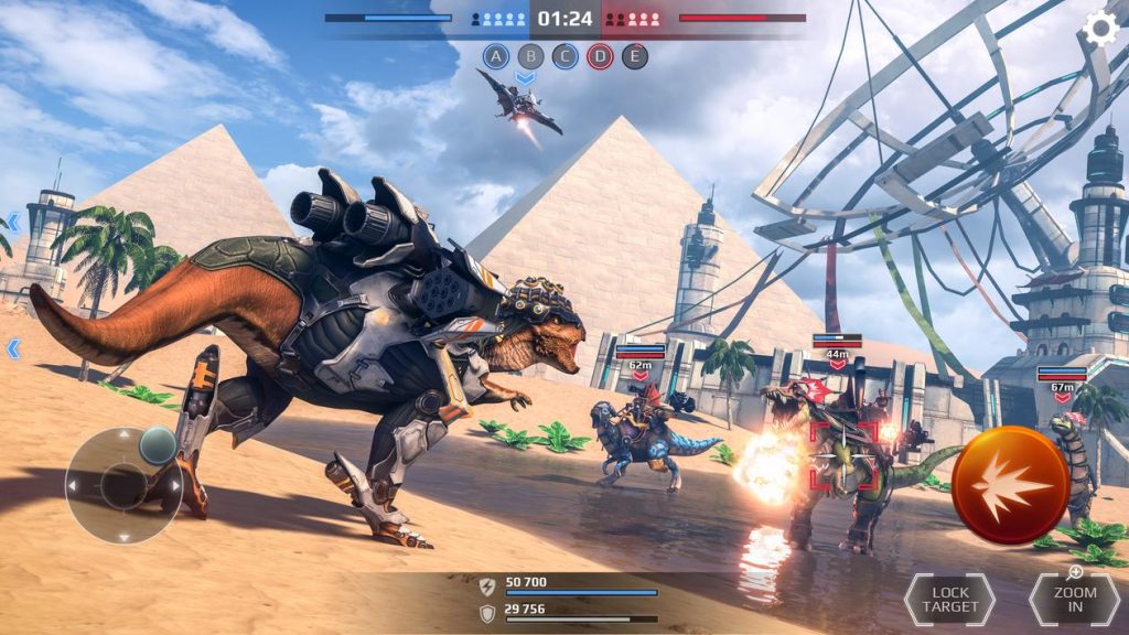 Jurassic Monster World Dinosaur War 3D FPS Apk Mod