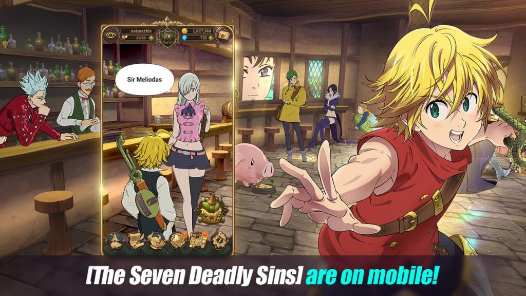 The Seven Deadly Sins Grand Cross Apk Mod