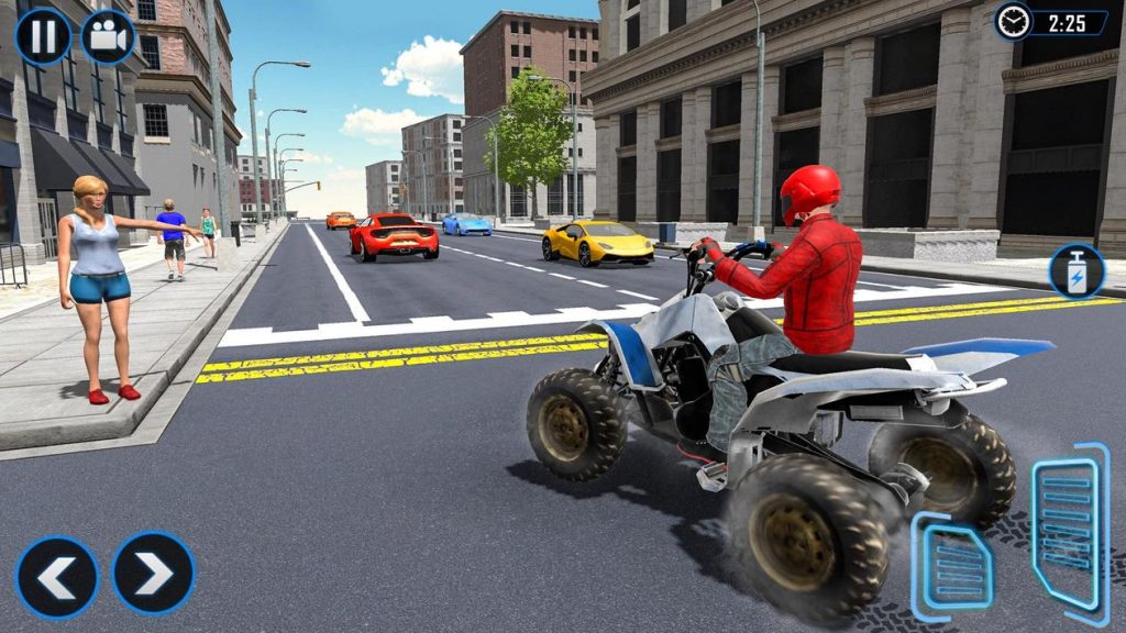 ATV Quad Bike Simulator 2021 Bike Taxi Games Apk Mod