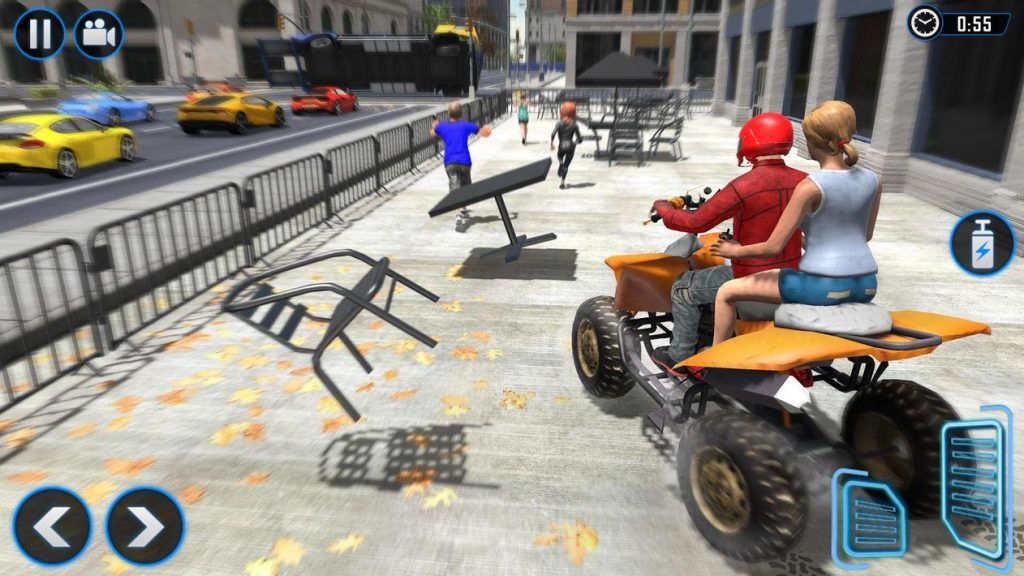ATV Quad Bike Simulator 2021 Bike Taxi Games Apk Mod
